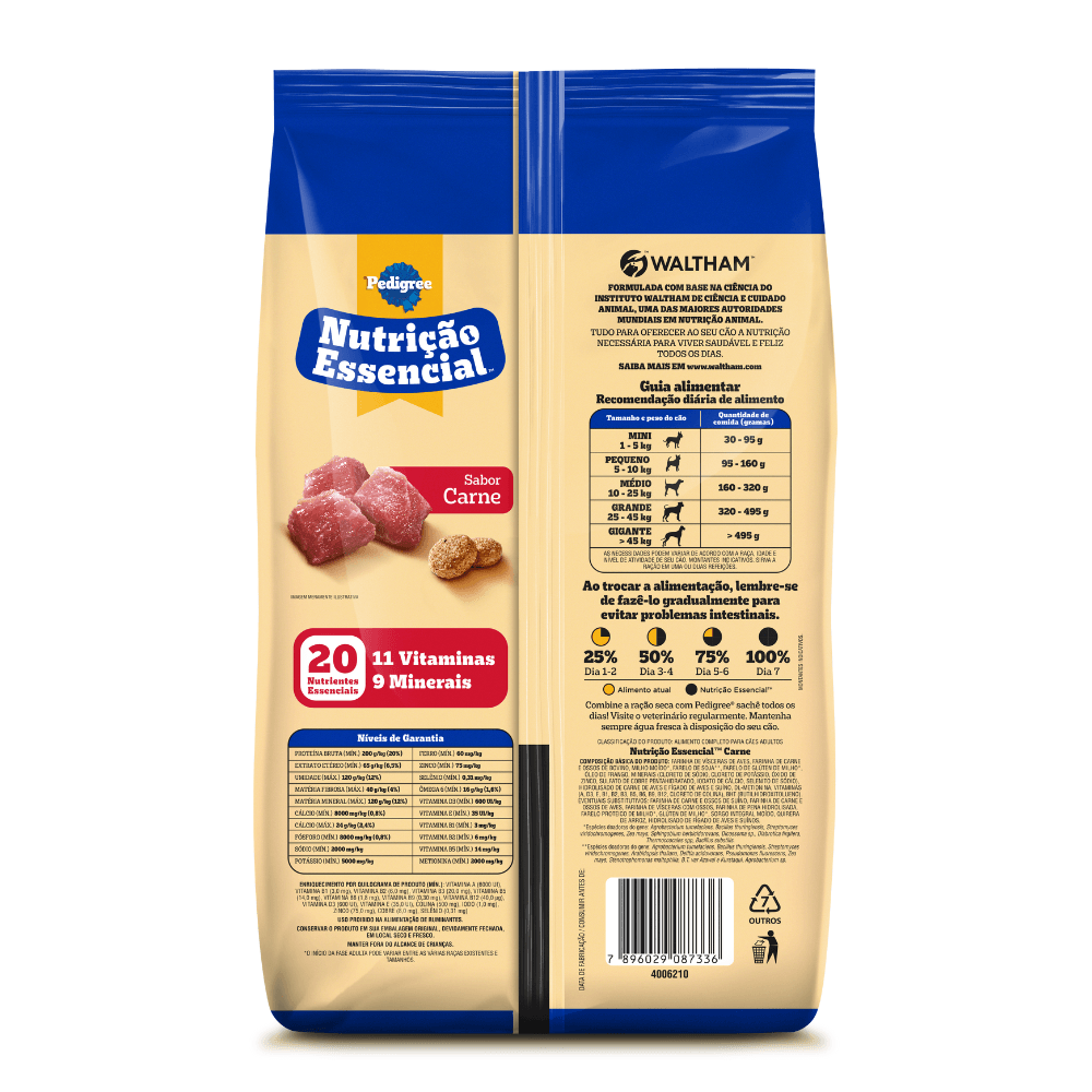 racao-pedigree-nutricao-essencial-carne-para-caes-adultos-900-g